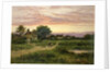 Worcestershire Cottages, 1912 by Benjamin Williams Leader