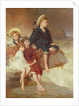 The Children of Sir Hussey Vivian BT., M.P., 1883 by George Elgar Hicks