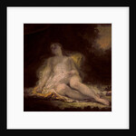 Sleeping Bacchante by Jean-Honore Fragonard
