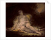 Sleeping Bacchante by Jean-Honore Fragonard