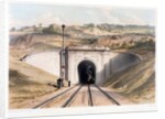 Portal of Brunel's box tunnel near Bath by English School