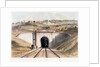 Portal of Brunel's box tunnel near Bath by English School