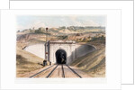 Portal of Brunel's box tunnel near Bath by English School