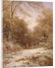 The Lane: Winter's Morning by George Alfred Williams