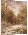 The Lane: Winter's Morning by George Alfred Williams