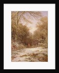 The Lane: Winter's Morning by George Alfred Williams