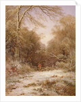 The Lane: Winter's Morning by George Alfred Williams