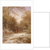 The Lane: Winter's Morning by George Alfred Williams