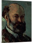 Self portrait by Paul Cezanne