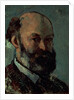 Self portrait by Paul Cezanne
