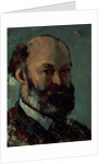 Self portrait by Paul Cezanne