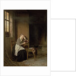 Relaxing after the day's work by Hubert Salentin