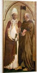 A Pope and St. Matthias, c.1428-29 by Tommaso Masolino da Panicale