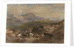Scene in the Highlands, 19th century by William Leighton Leitch