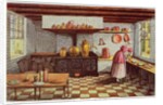 Kitchen of the Hotel St.Lucas, in the Hoogstraat, Rotterdam, 1834 by Mary Ellen Best
