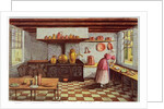 Kitchen of the Hotel St.Lucas, in the Hoogstraat, Rotterdam, 1834 by Mary Ellen Best