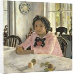 Girl with Peaches, 1887 by Valentin Aleksandrovich Serov