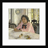 Girl with Peaches, 1887 by Valentin Aleksandrovich Serov