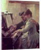 At the Piano by Albert Gustaf Aristides Edelfelt