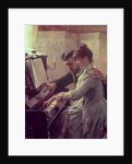 At the Piano by Albert Gustaf Aristides Edelfelt
