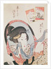 Woman at her Mirror. by Kikukawa Eizan