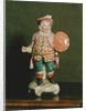 A Derby figure of Falstaff by School English
