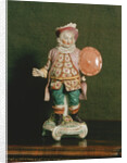 A Derby figure of Falstaff by School English