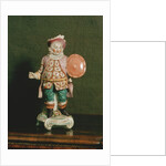 A Derby figure of Falstaff by School English