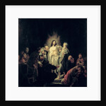 The Incredulity of St. Thomas by Rembrandt Harmensz. van Rijn