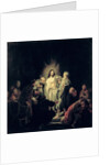 The Incredulity of St. Thomas by Rembrandt Harmensz. van Rijn
