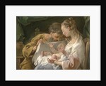 The Holy Family, 18th century by Noel Halle