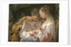 The Holy Family, 18th century by Noel Halle