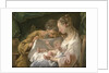 The Holy Family, 18th century by Noel Halle