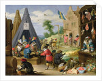A Monkey Encampment by David the Younger Teniers