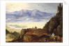 Mountain Landscape by J. & Momper J. de (1564-1635) Brueghel
