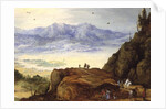 Mountain Landscape by J. & Momper J. de (1564-1635) Brueghel