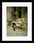 Little Boy at the Market by Victor Gabriel Gilbert