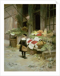 Little Boy at the Market by Victor Gabriel Gilbert