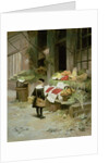 Little Boy at the Market by Victor Gabriel Gilbert