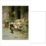 Little Boy at the Market by Victor Gabriel Gilbert