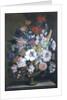 Still life with flowers, 18th century by J.A. Simson