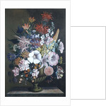 Still life with flowers, 18th century by J.A. Simson