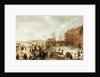 A Scene on the Ice near a Town, c.1615 by Hendrik Avercamp