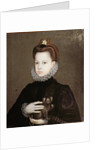 Infanta Isabella Clara Eugenia, Daughter of Philip II of Spain by Alonso Sanchez Coello