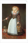 Young Child with a Dog by Johan Cornelisz van Loenen