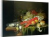 Still Life of Oysters and Lobsters by Reynier van Gherwen