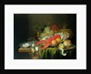 Still Life of Oysters and Lobsters by Reynier van Gherwen