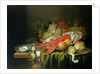 Still Life of Oysters and Lobsters by Reynier van Gherwen