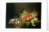 Still Life of Oysters and Lobsters by Reynier van Gherwen