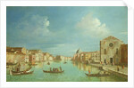 Venetian View, 18th century by William James